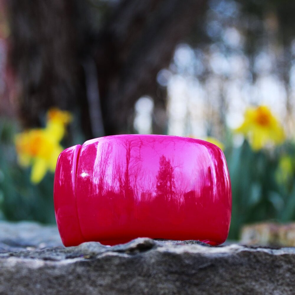 Bright Pink Cuff Bracelet